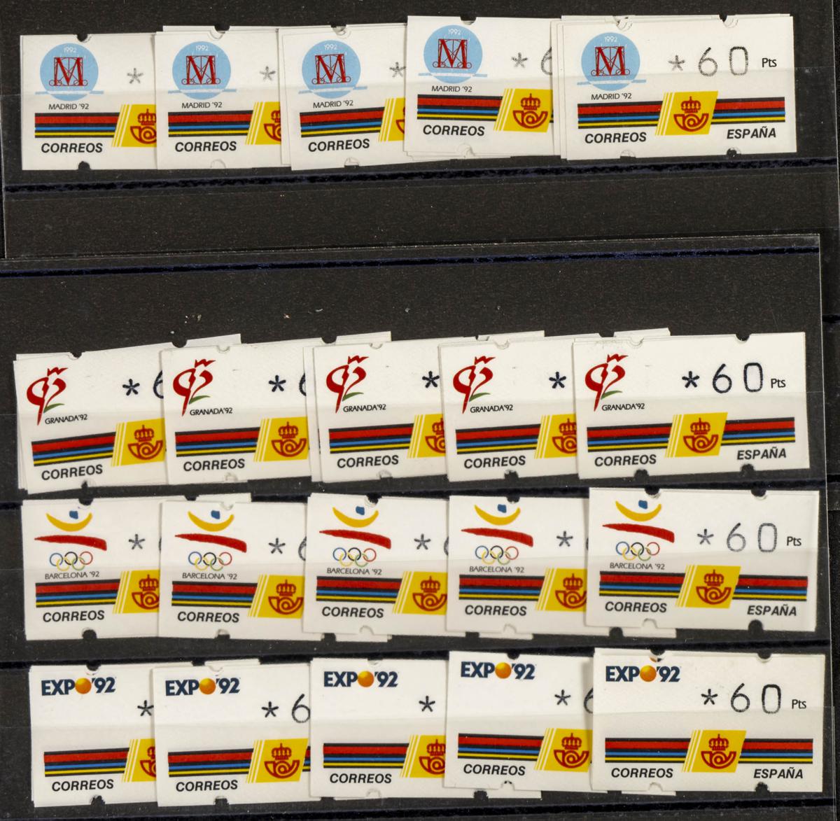 1195 | Spanish Collection Various. Automatic Labels