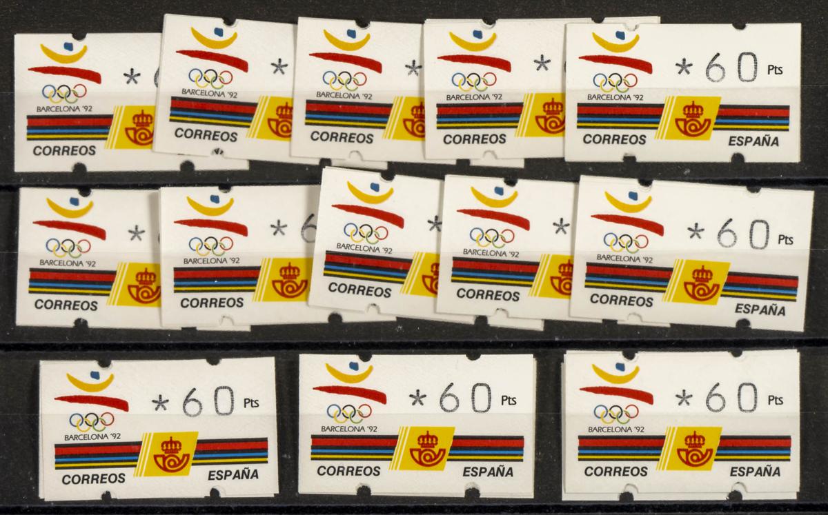 1196 | Spanish Collection Various. Automatic Labels