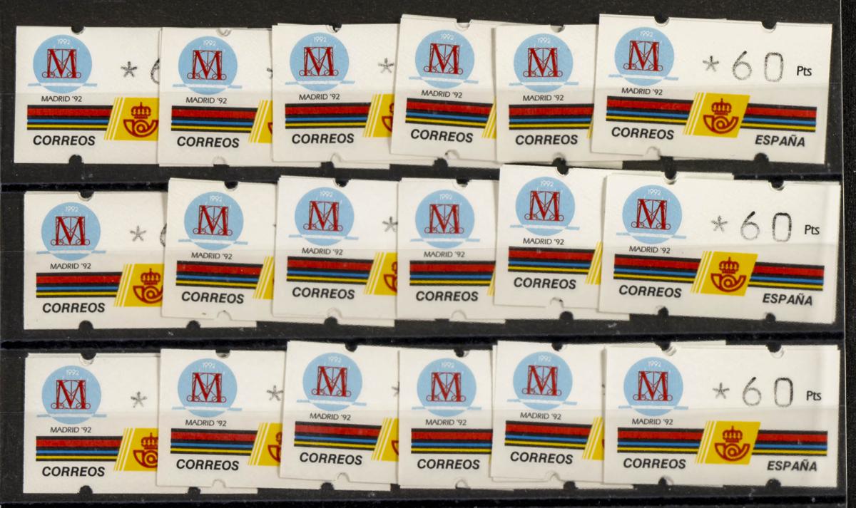 1200 | Spanish Collection Various. Automatic Labels