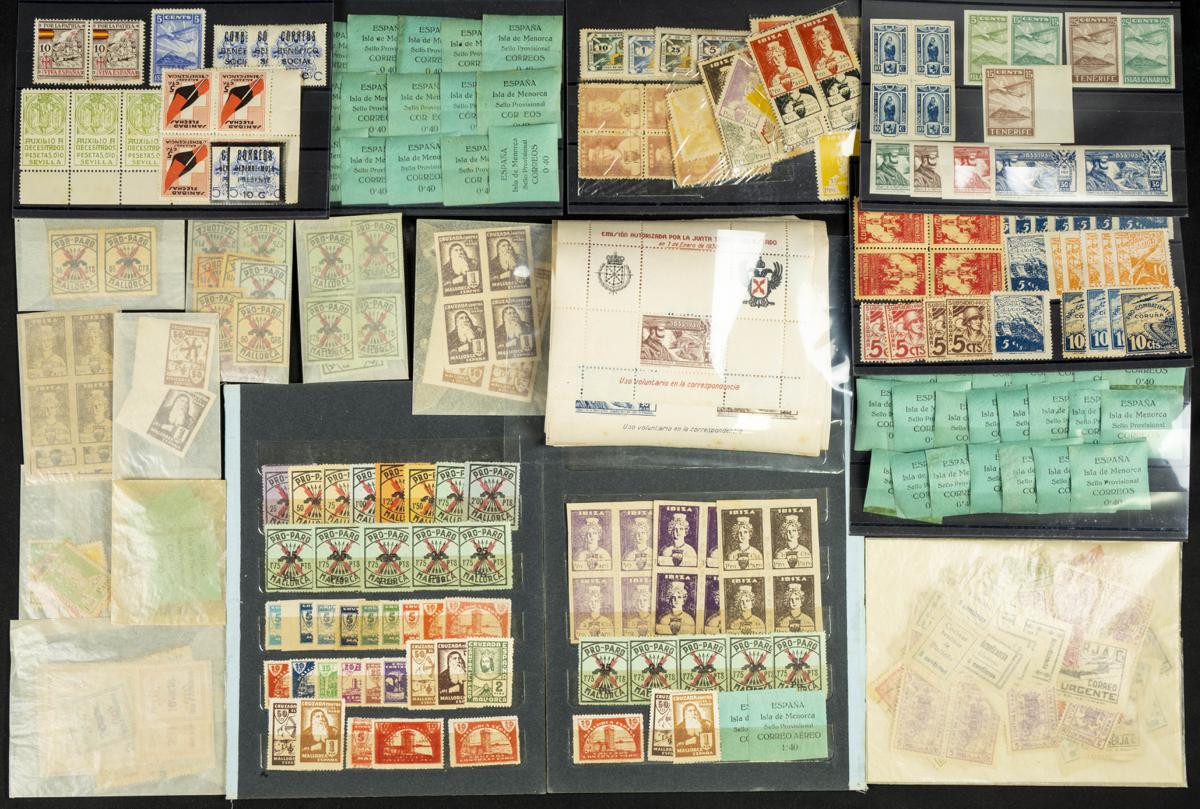 1206 | Spanish Collection Various. Local Stamps