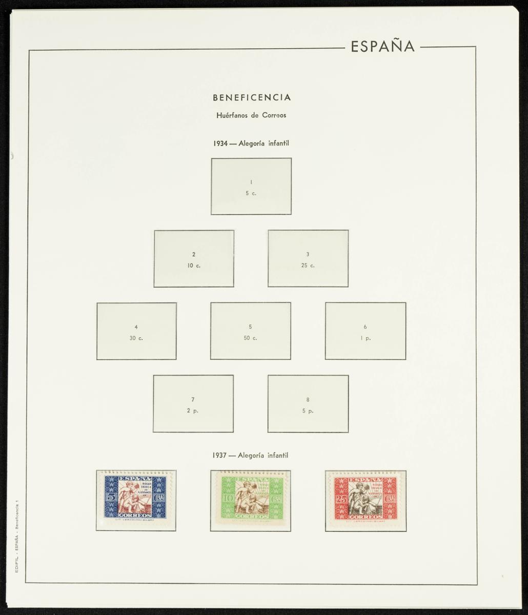 1207 | Spanish Collection Various. Local Stamps