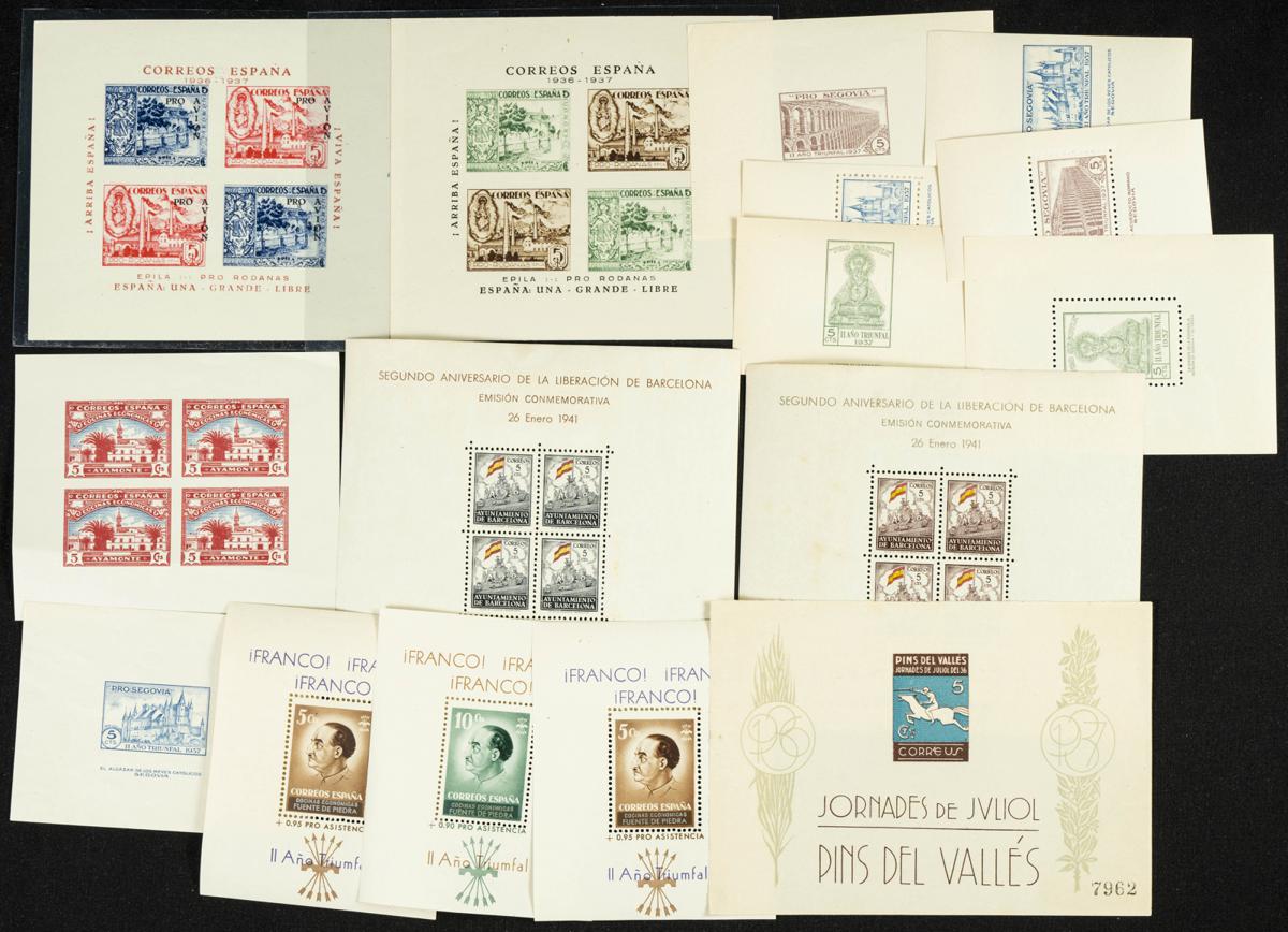 1211 | Spanish Collection Various. Local Stamps
