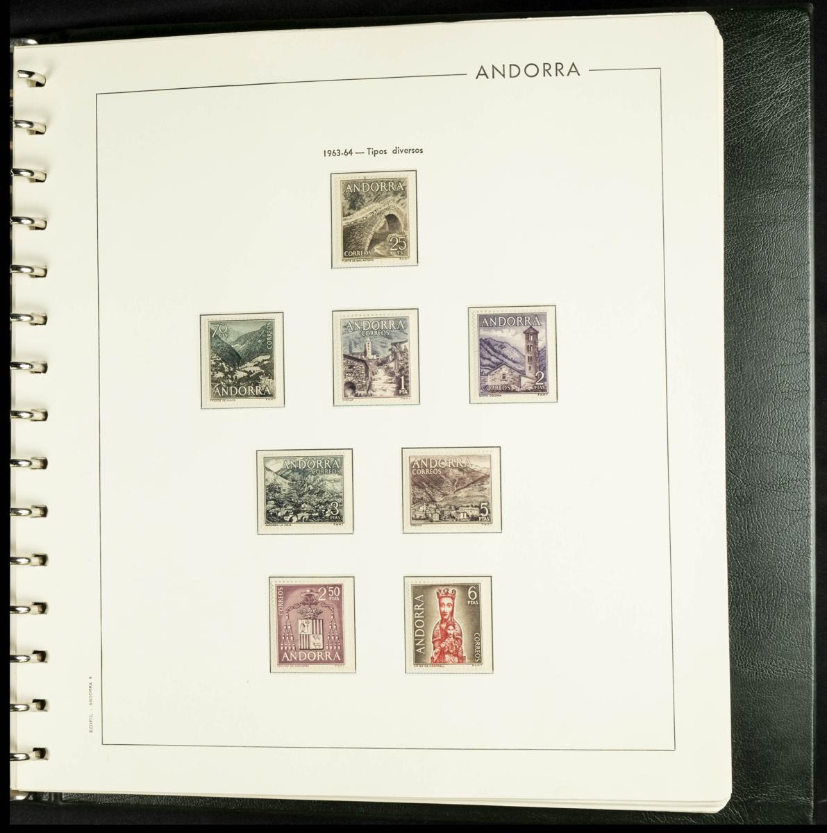 1227 | Andorra. Lots and Collections. Colonies