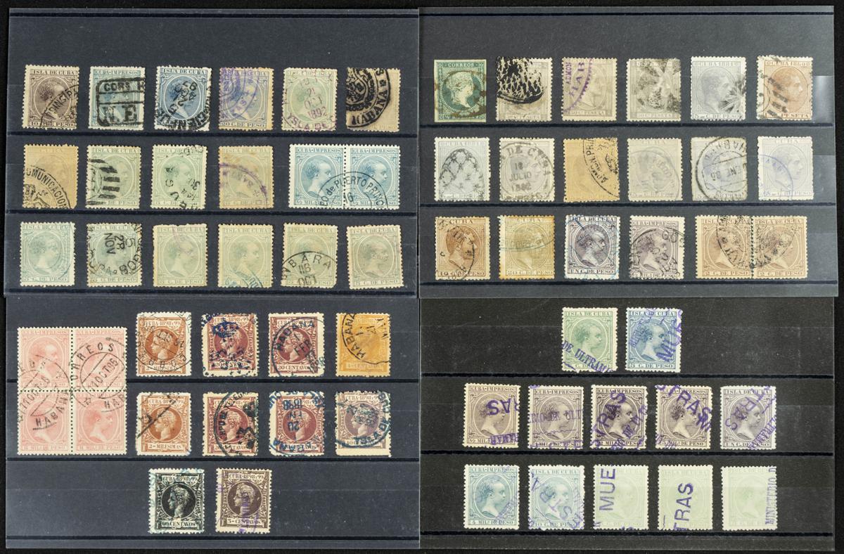1233 | Cuba. Lots and Collections. Colonies