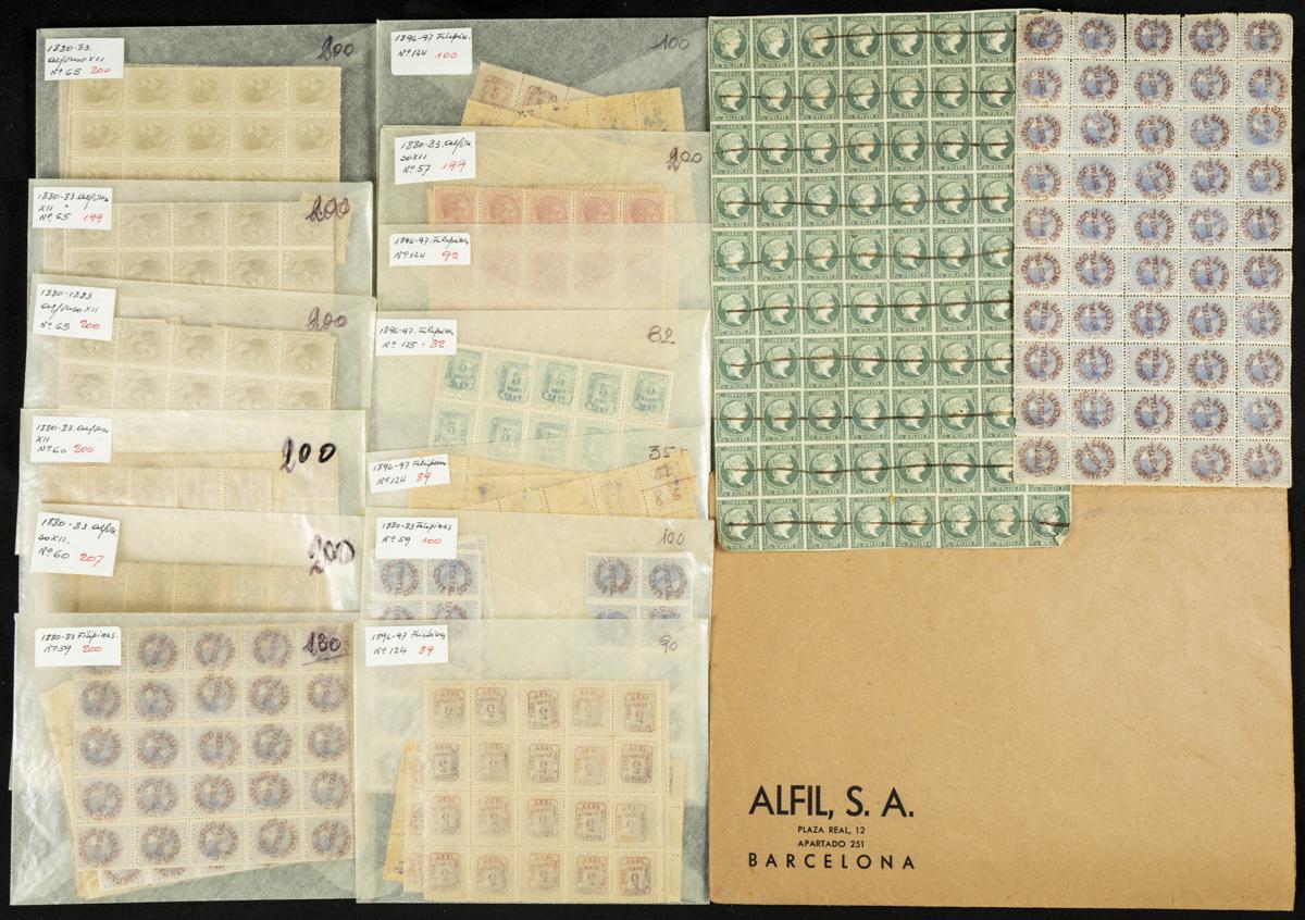 1237 | Philippines. Lots and Collections. Colonies