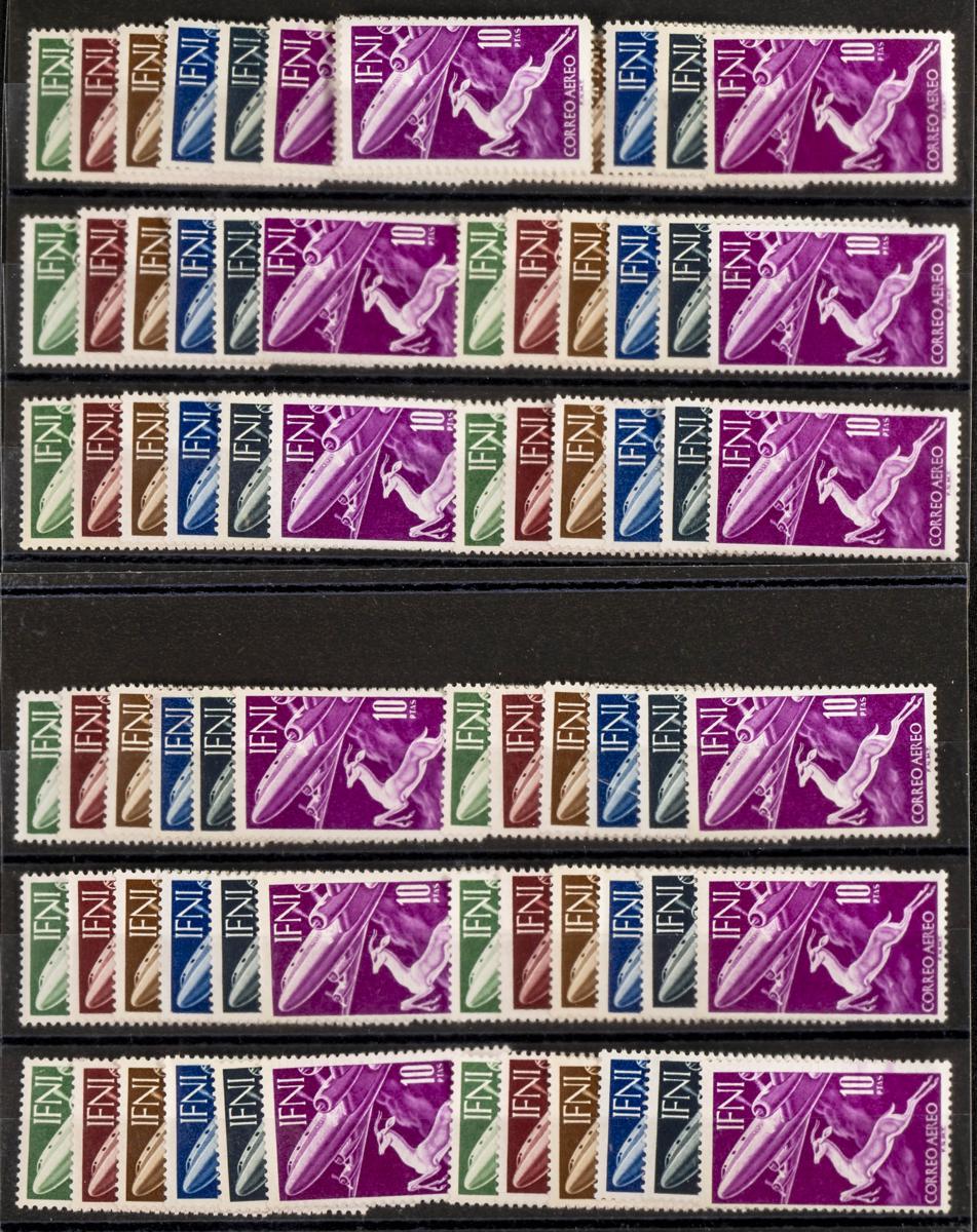 1240 | Ifni. Sets and stamps stock