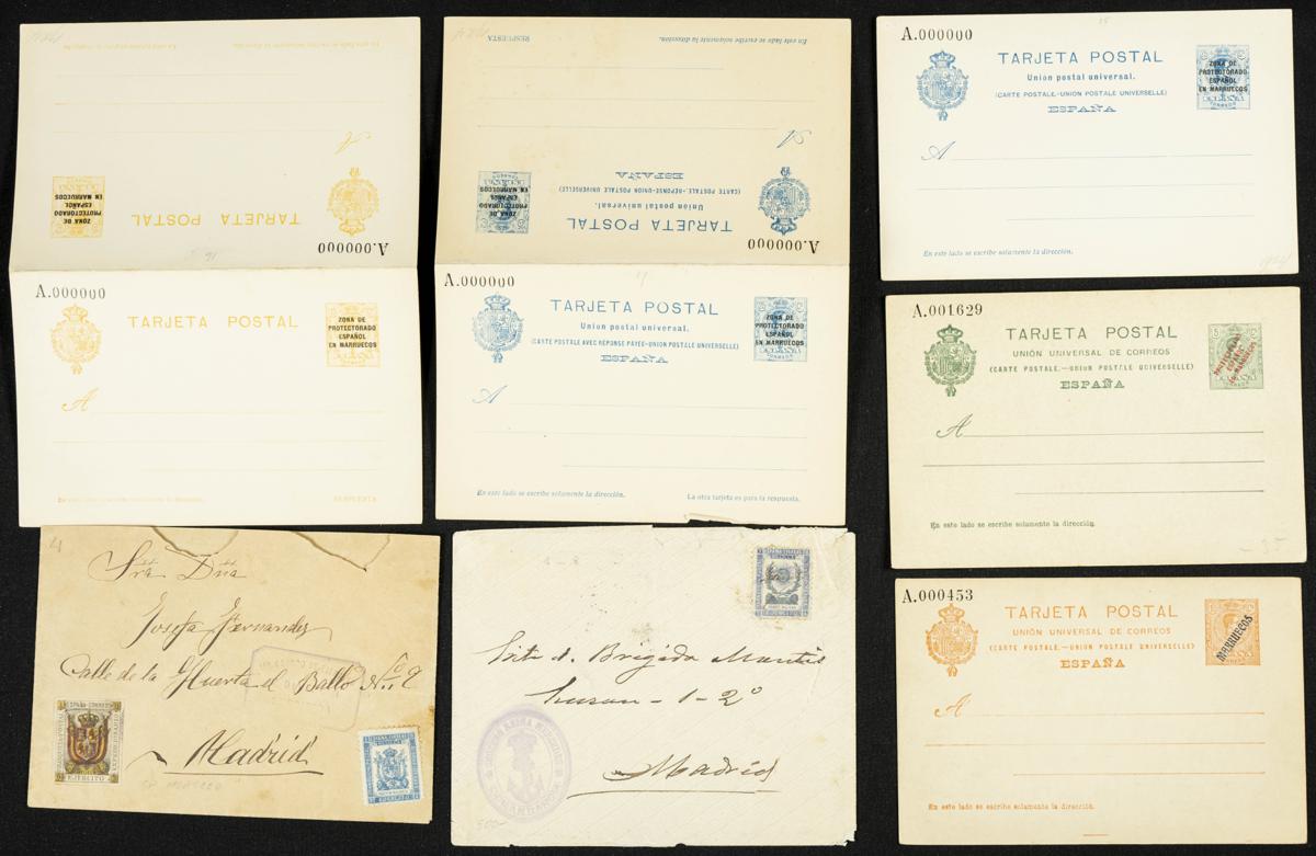 1242 | Independent Morocco. Lots and Collections. Colonies