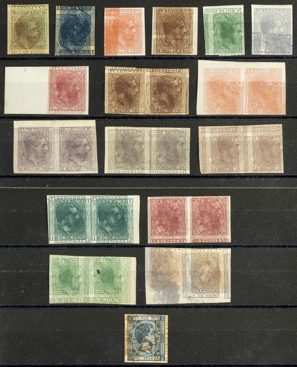 1251 | Puerto Rico. Lots and Collections.Worldwide