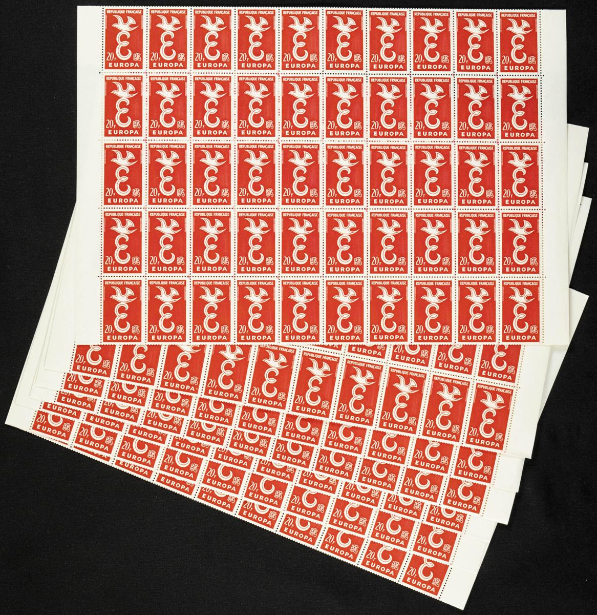 156 | France. Sets and stamps stock