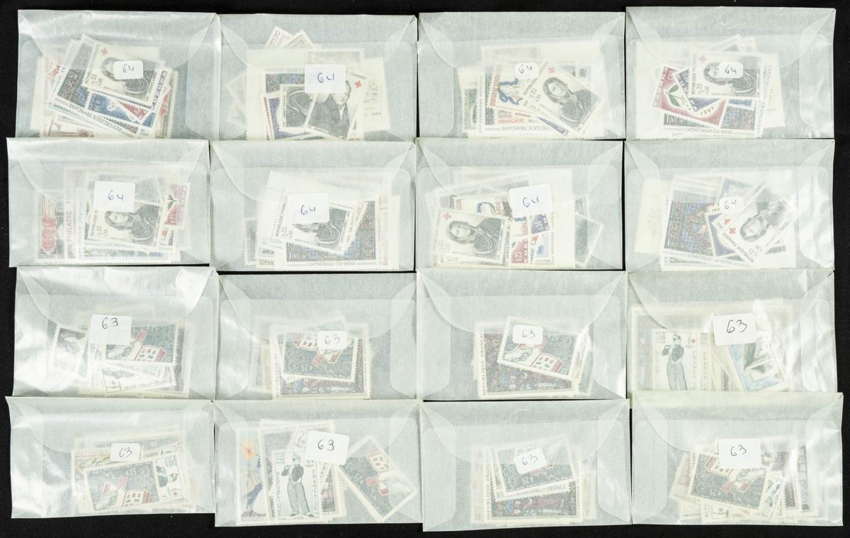 166 | France. Sets and stamps stock