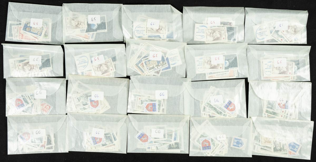 168 | France. Sets and stamps stock