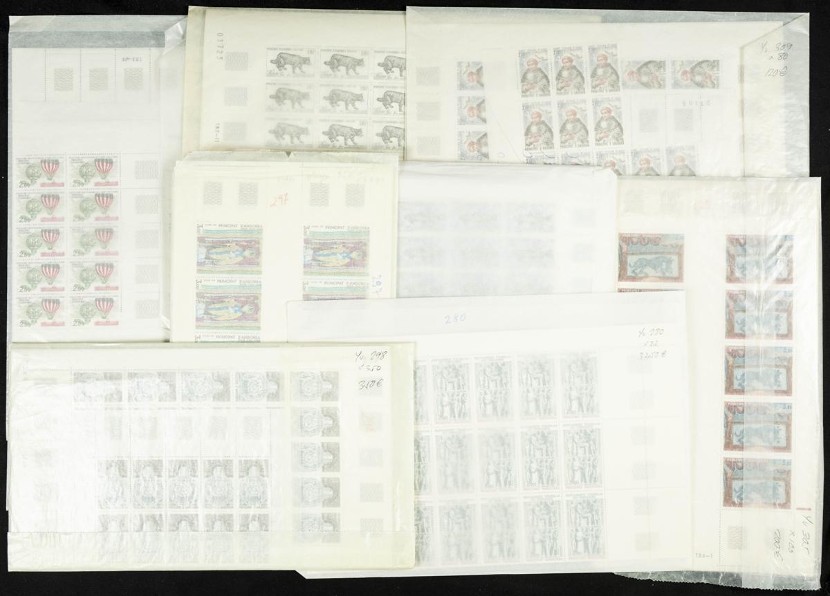 181 | French Andorra. Lots and Collections.Worldwide