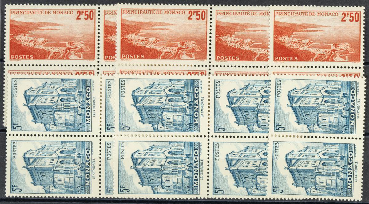 194 | Monaco. Sets and stamps stock