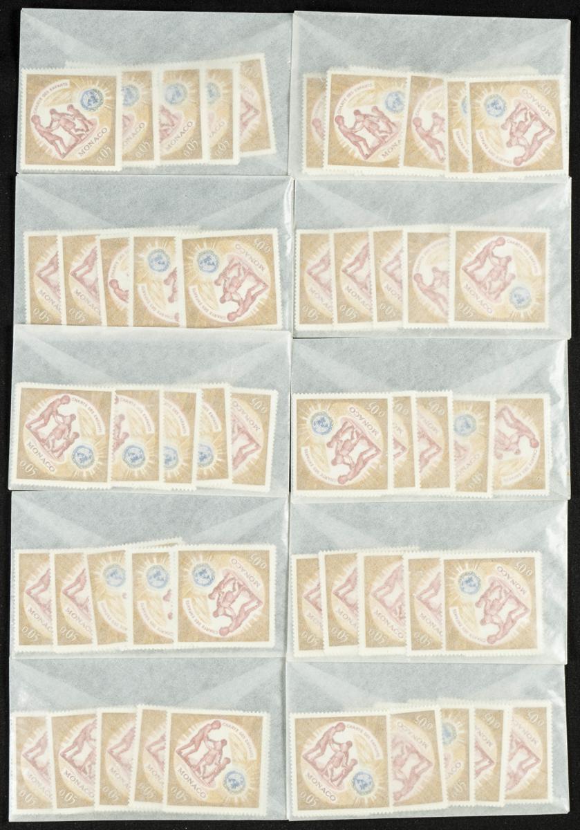 197 | Monaco. Sets and stamps stock