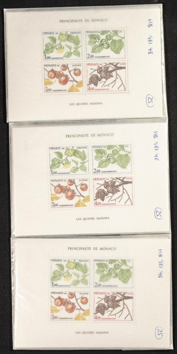 229 | Monaco. Sets and stamps stock