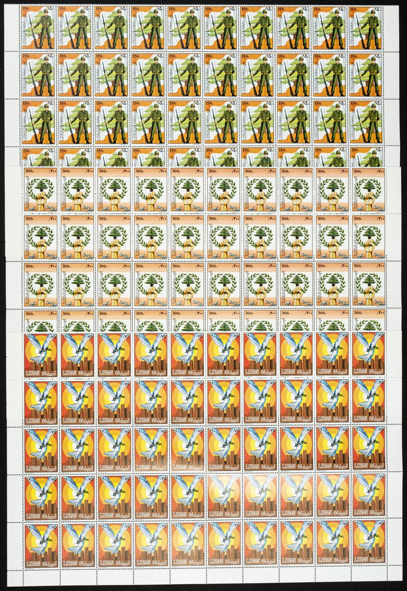 311 | Liban. Sets and stamps stock