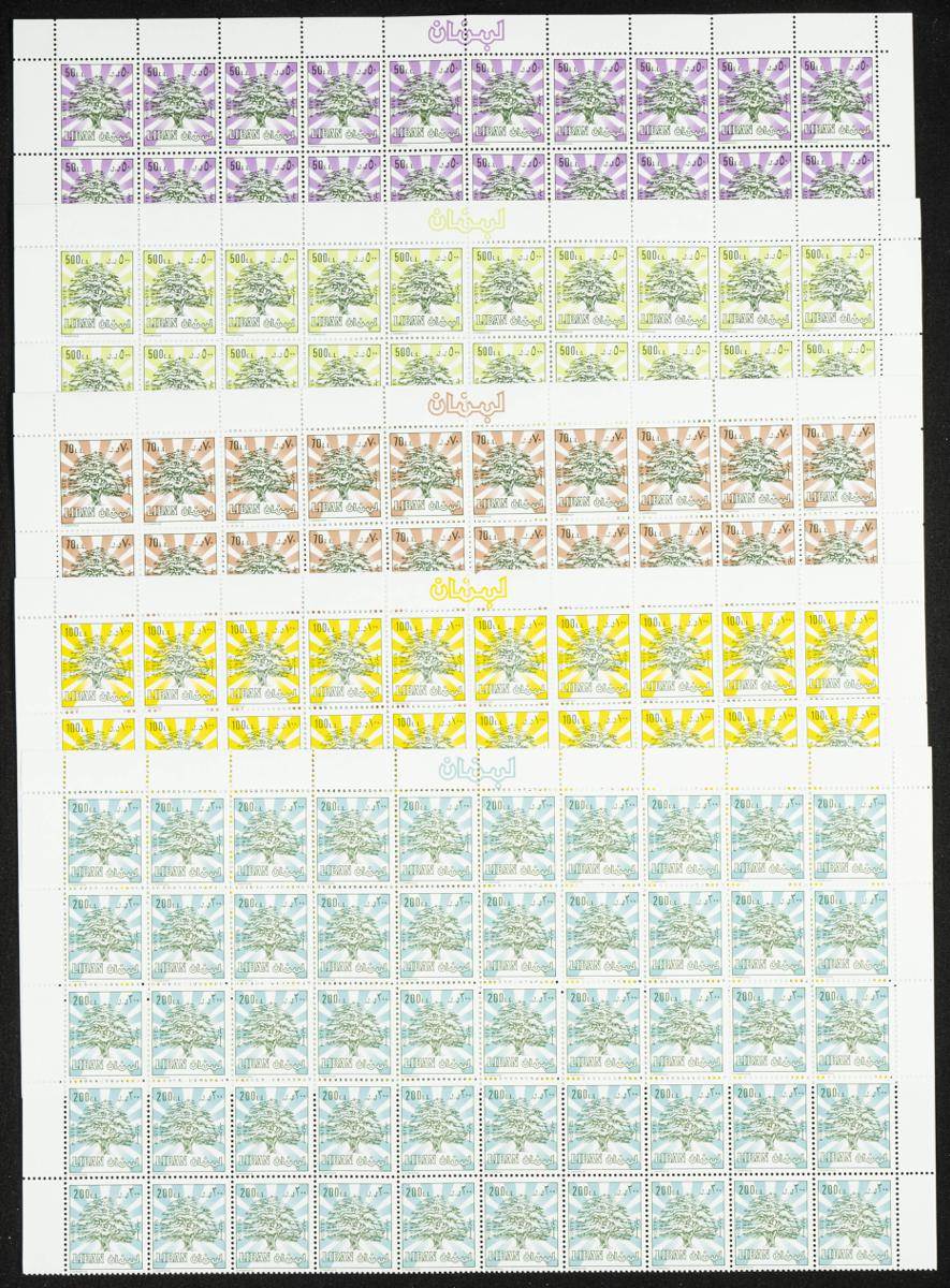 314 | Liban. Sets and stamps stock