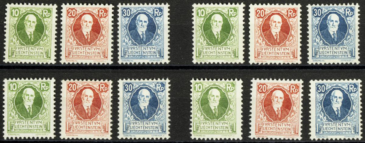 325 | Liechtenstein. Sets and stamps stock