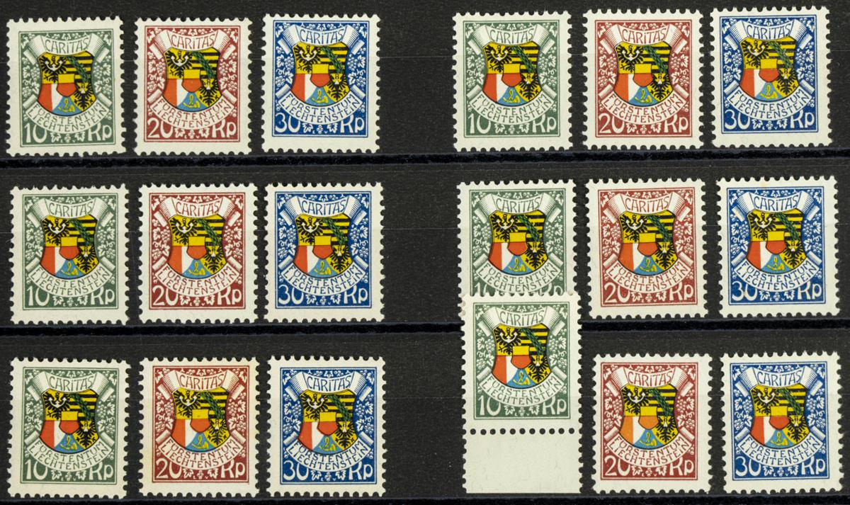 326 | Liechtenstein. Sets and stamps stock