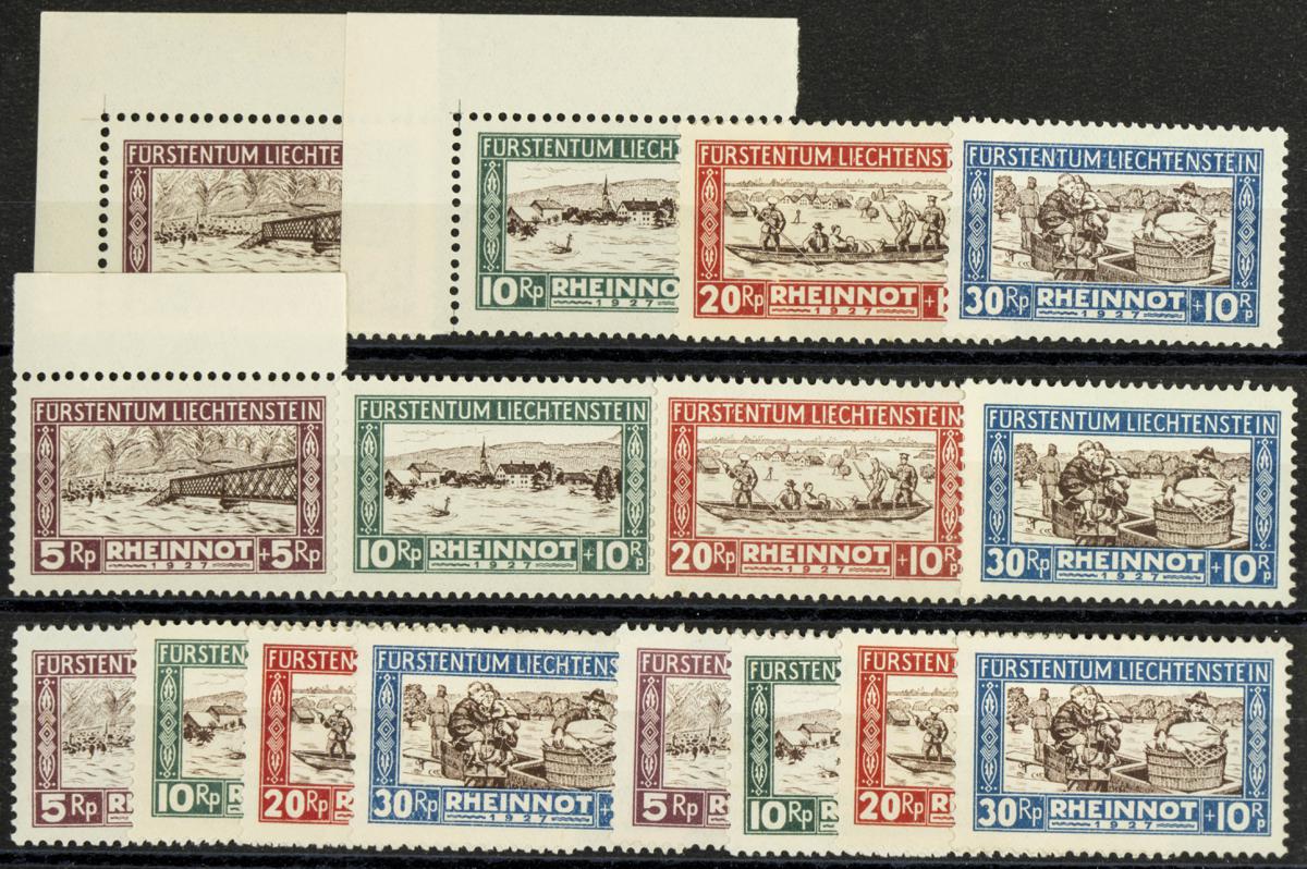 328 | Liechtenstein. Sets and stamps stock
