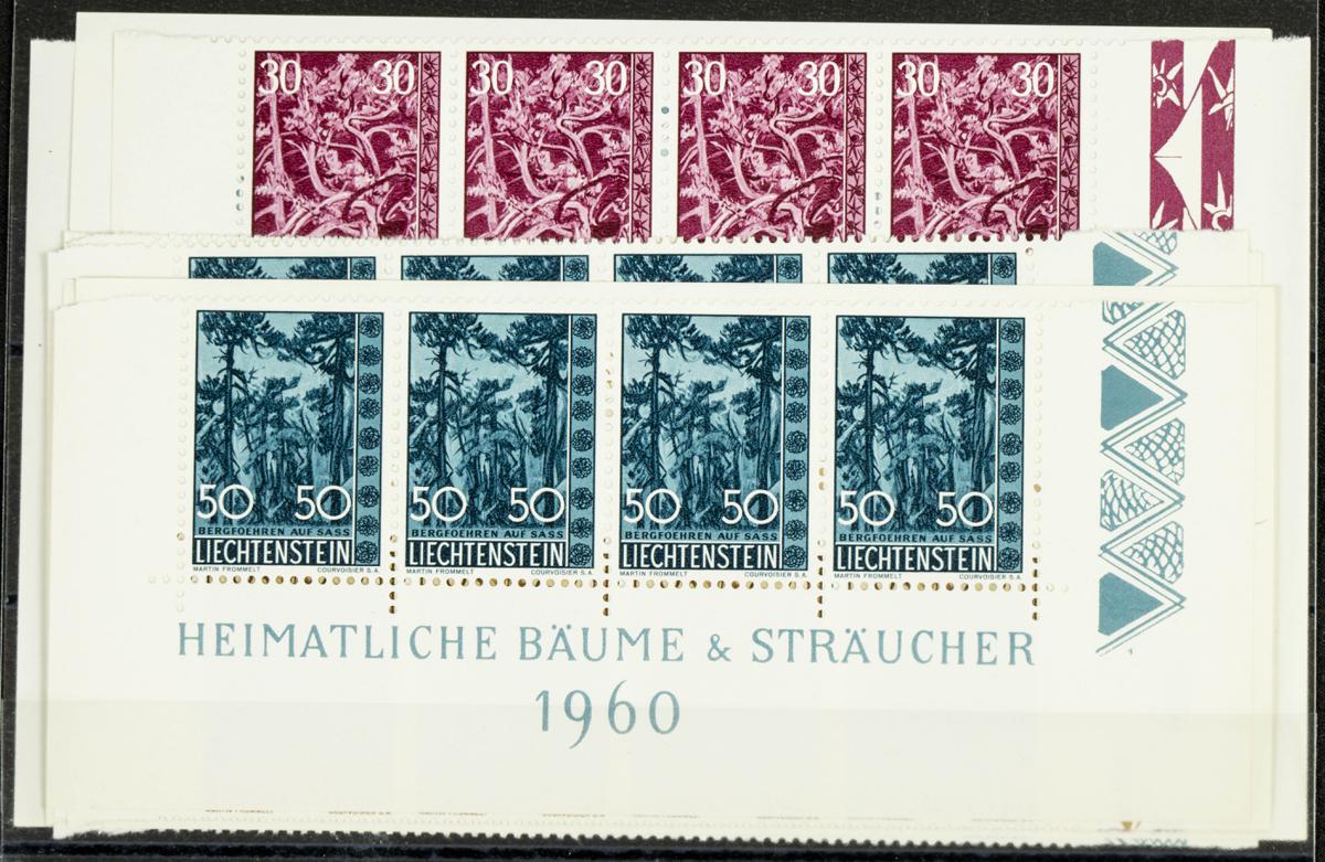 344 | Liechtenstein. Sets and stamps stock