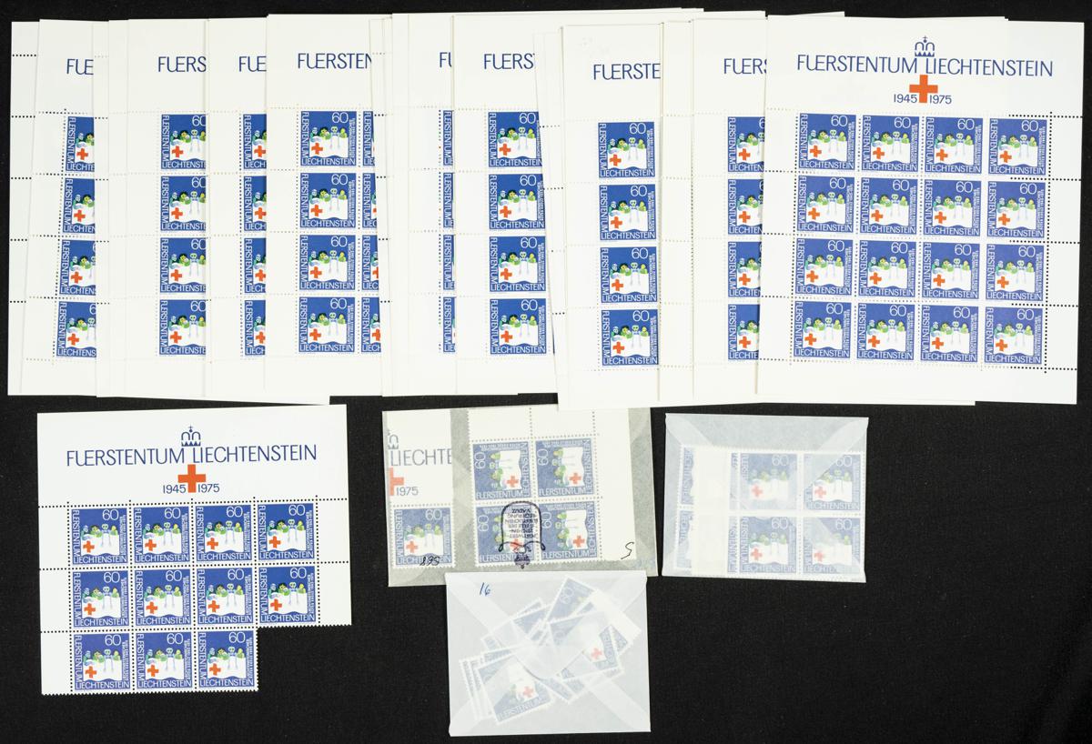 366 | Liechtenstein. Sets and stamps stock