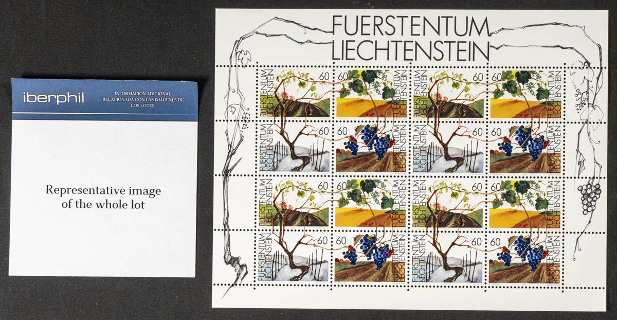 409 | Liechtenstein. Sets and stamps stock