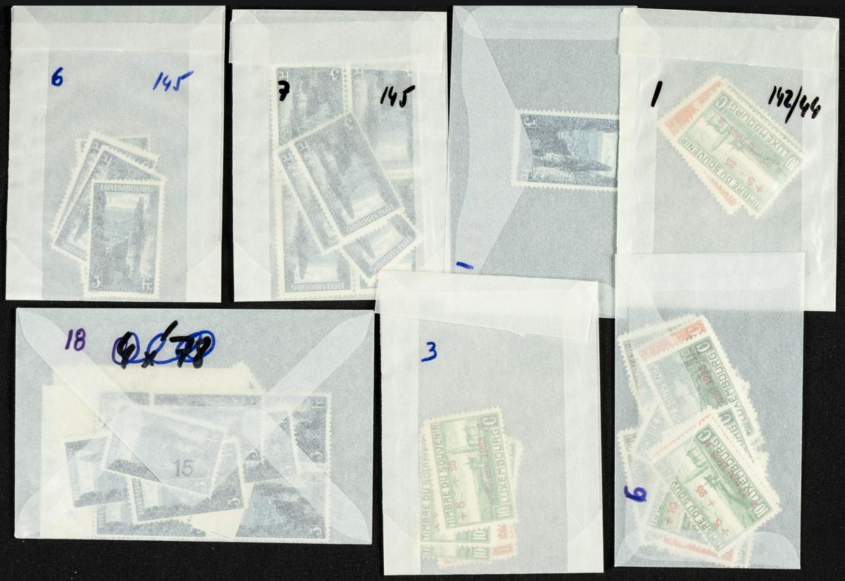 422 | Luxembourg. Sets and stamps stock