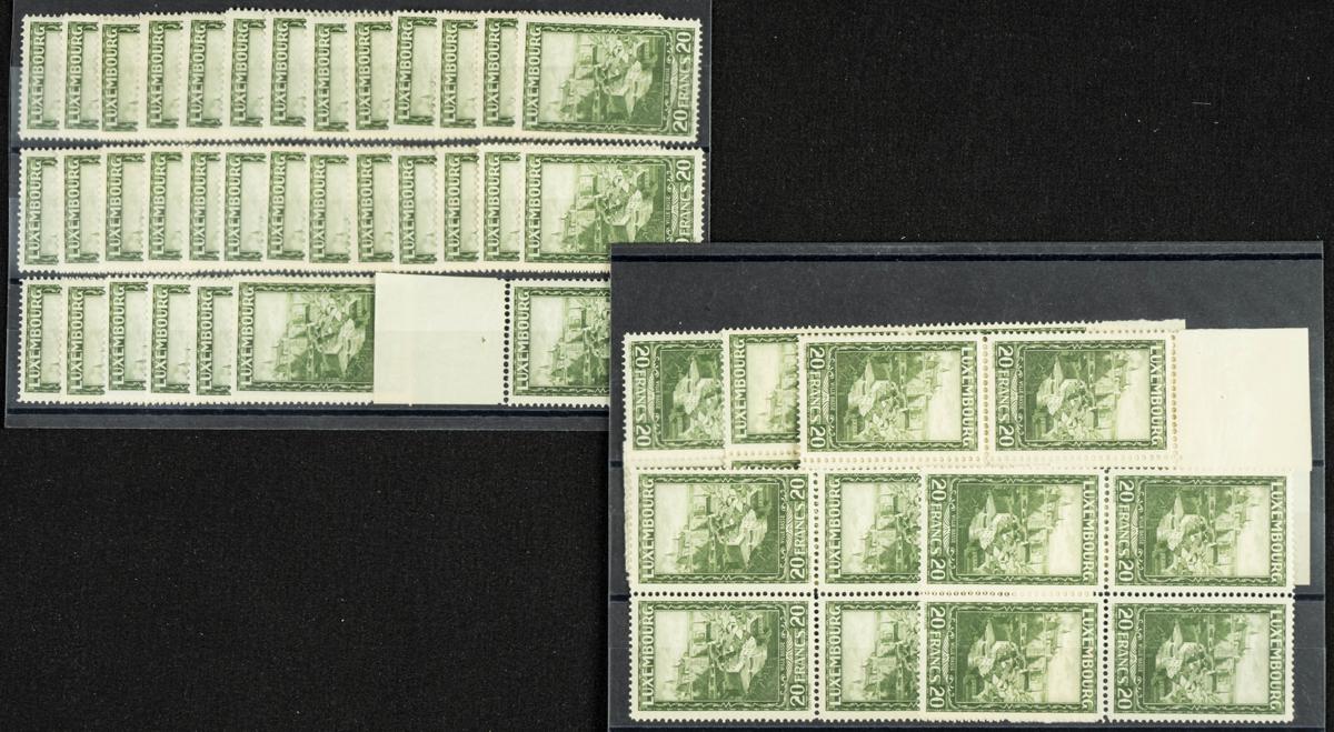 424 | Luxembourg. Sets and stamps stock