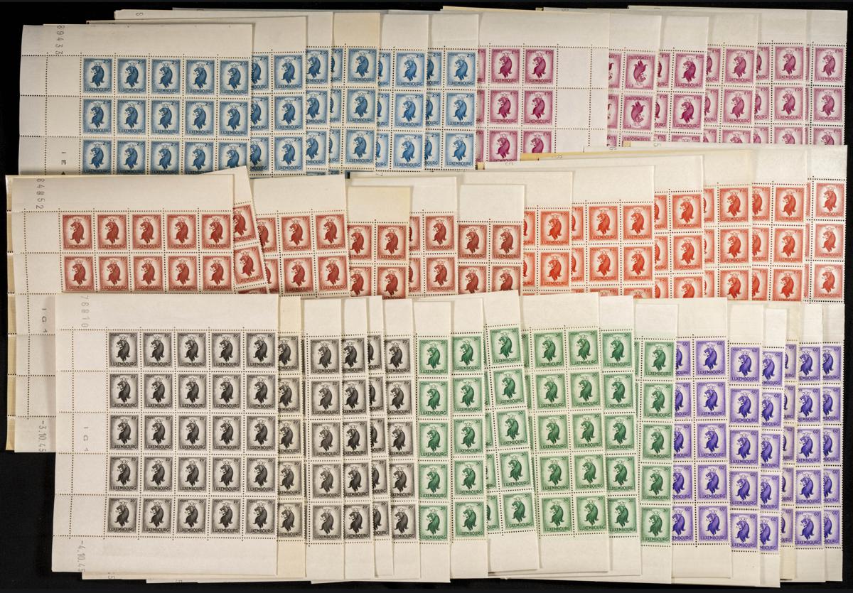 428 | Luxembourg. Sets and stamps stock