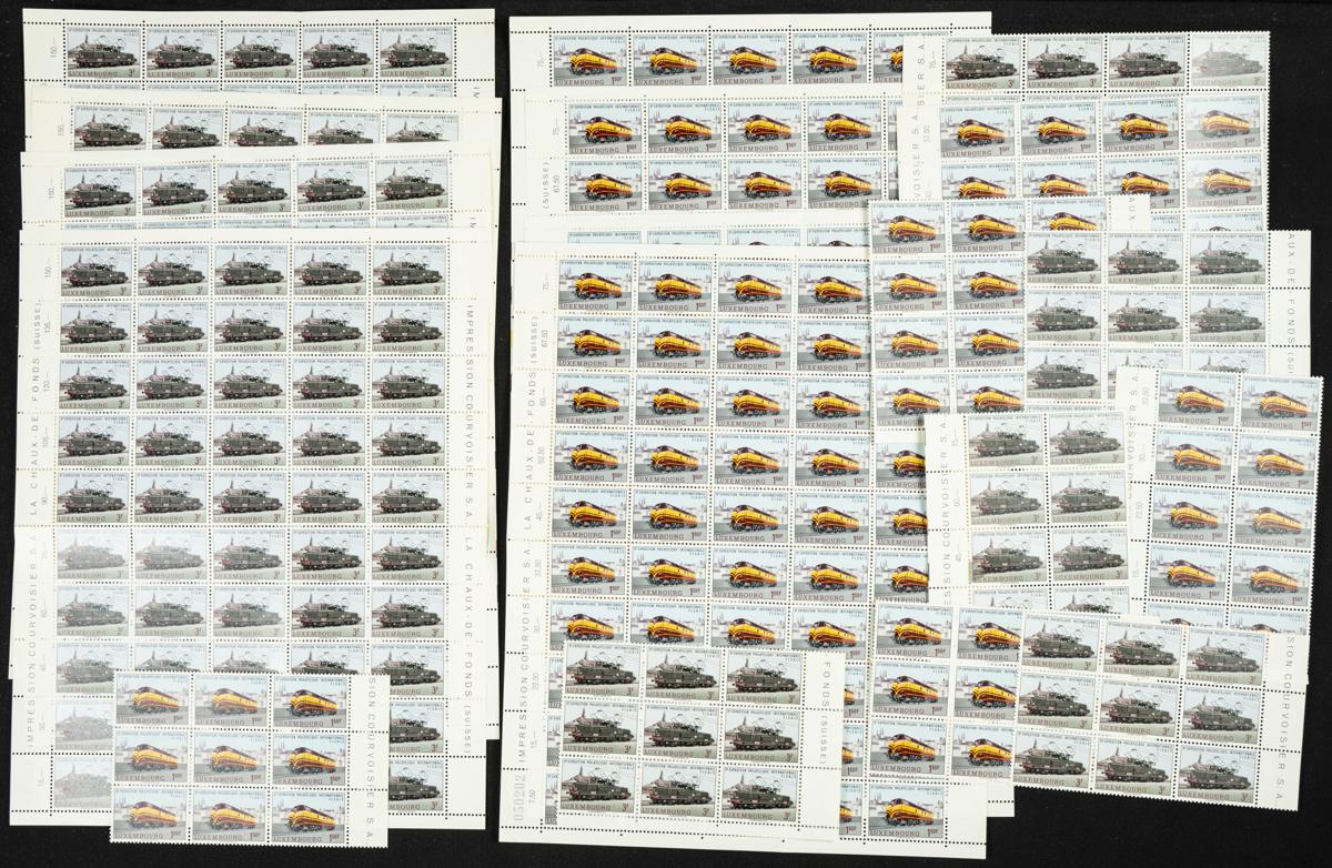 442 | Luxembourg. Sets and stamps stock