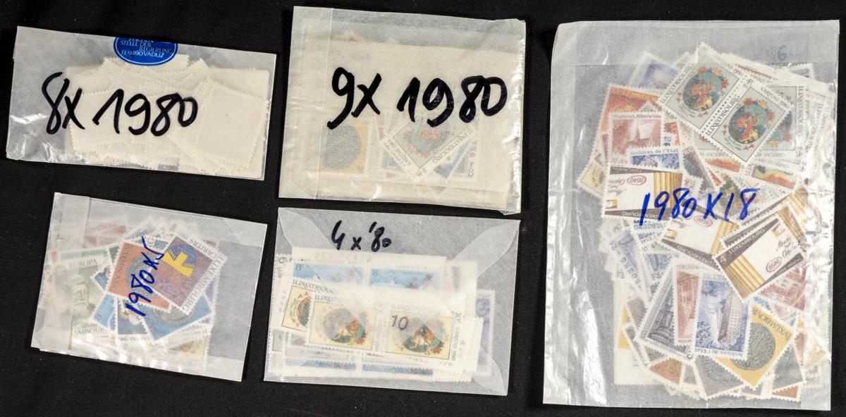 459 | Luxembourg. Sets and stamps stock
