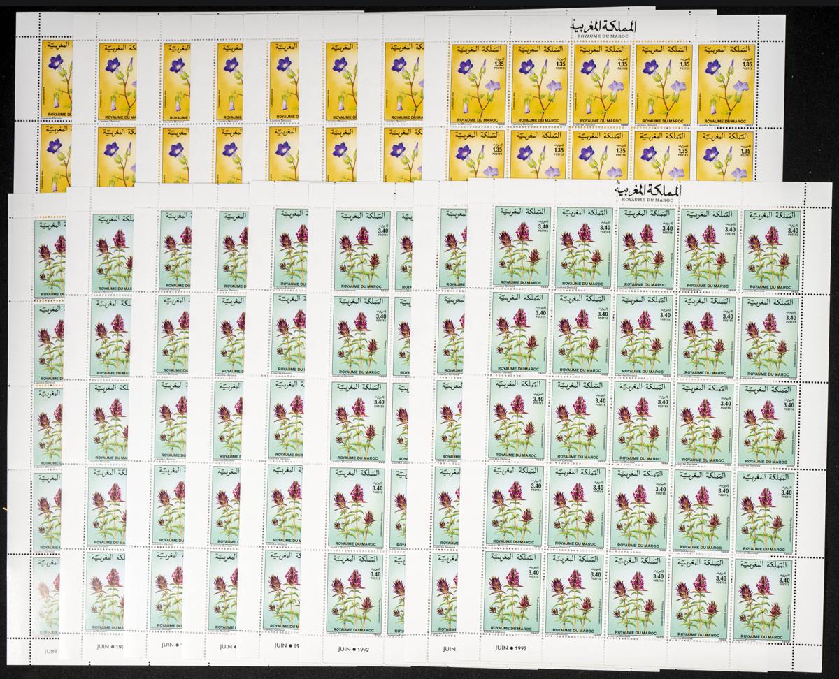 475 | Independent Morocco. Sets and stamps stock