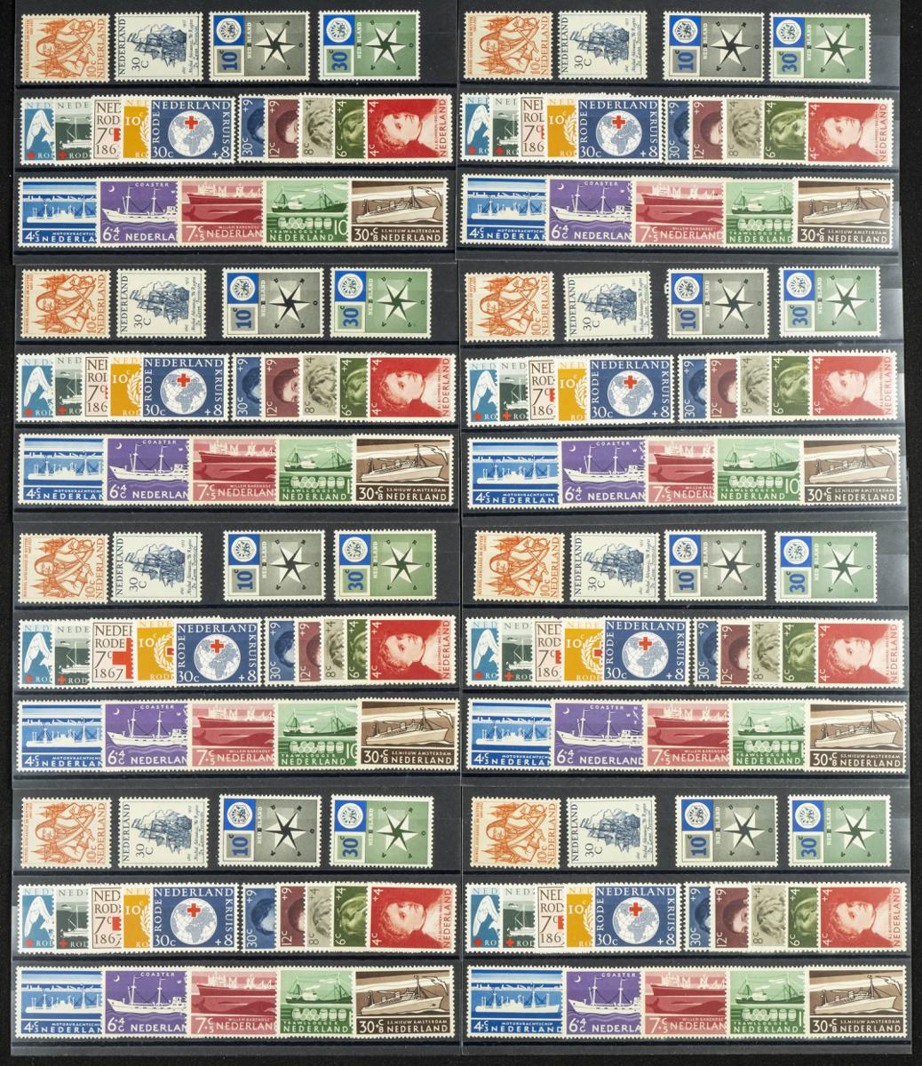 483 | Netherlands. Sets and stamps stock