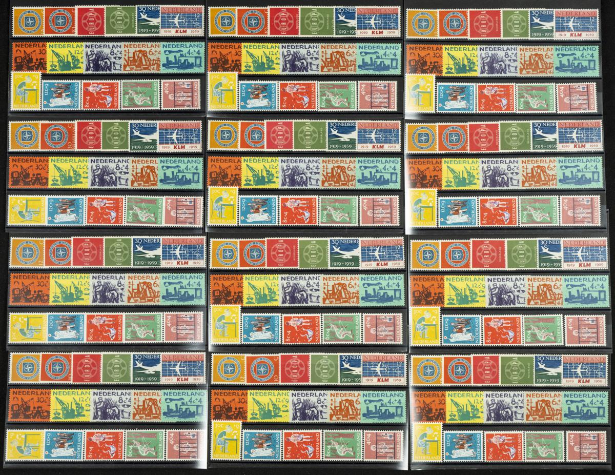 485 | Netherlands. Sets and stamps stock