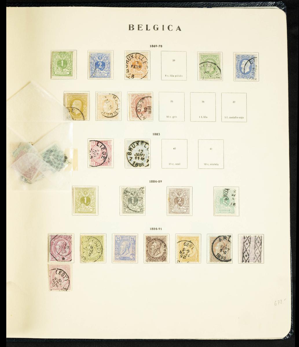 50 | Bélgica. Lotes y Colecciones.Extranjero