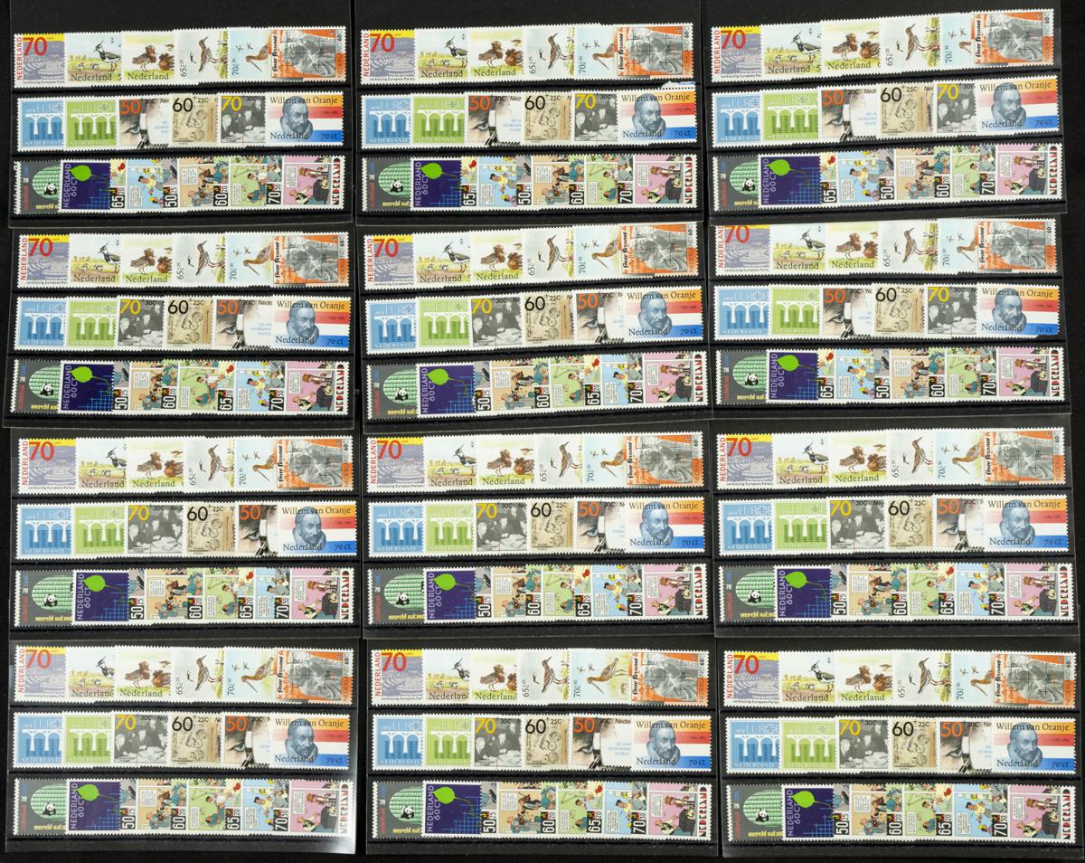 529 | Netherlands. Sets and stamps stock