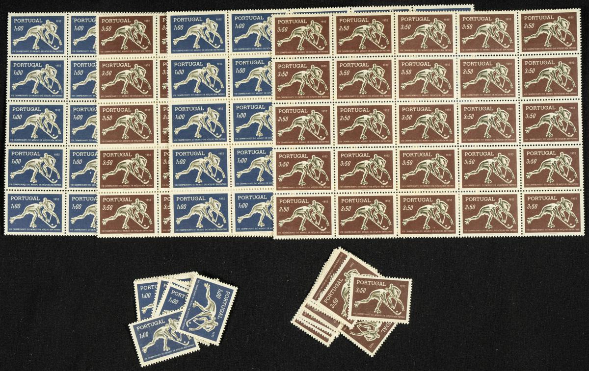 600 | Portugal. Sets and stamps stock
