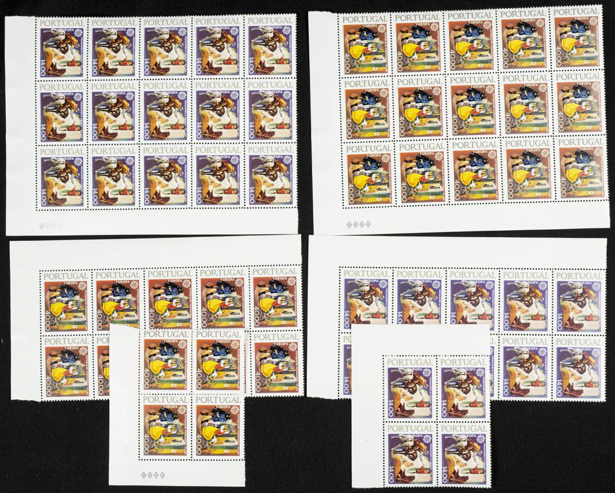 606 | Portugal. Sets and stamps stock