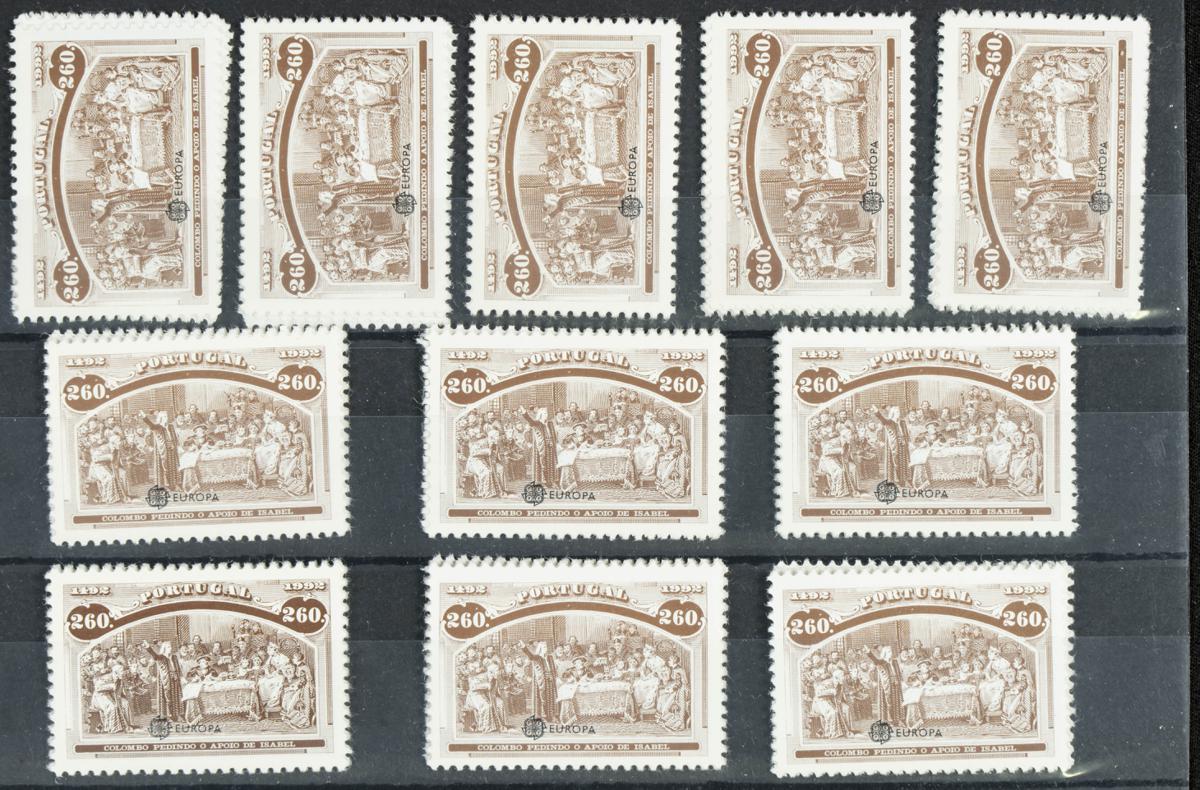 610 | Portugal. Sets and stamps stock