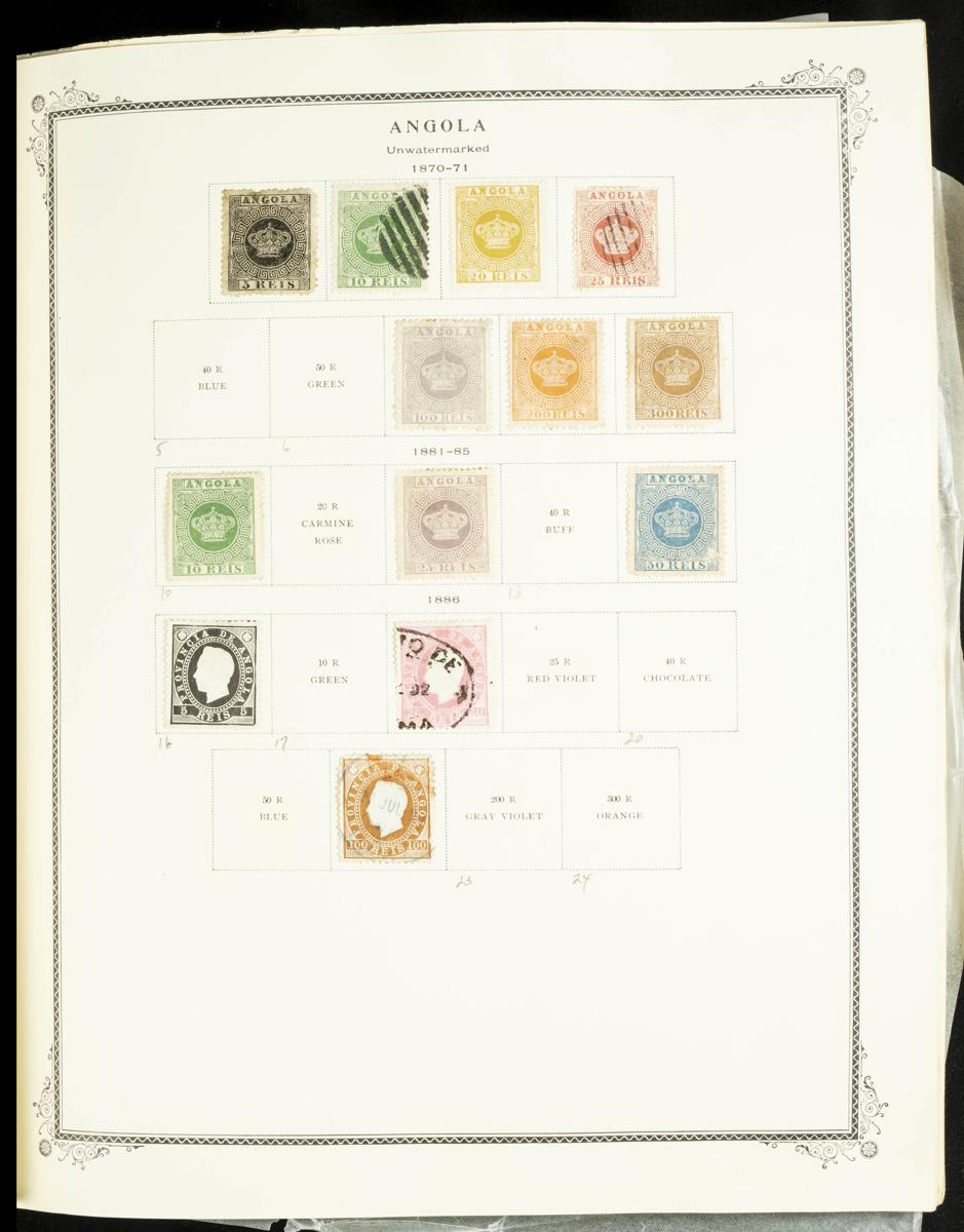 624 | Portuguese Colonies. Lots and Collections. Colonies