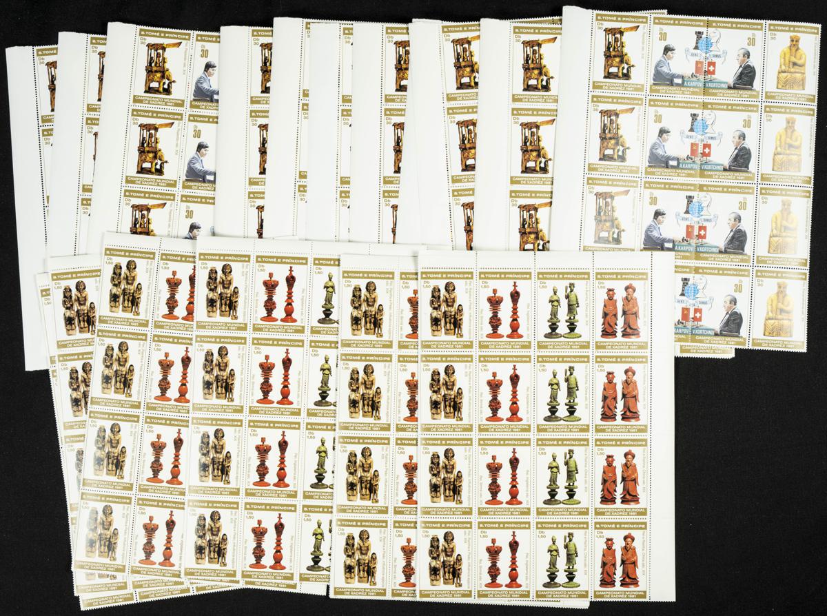 645 | Saint Thomas and Prince. Sets and stamps stock