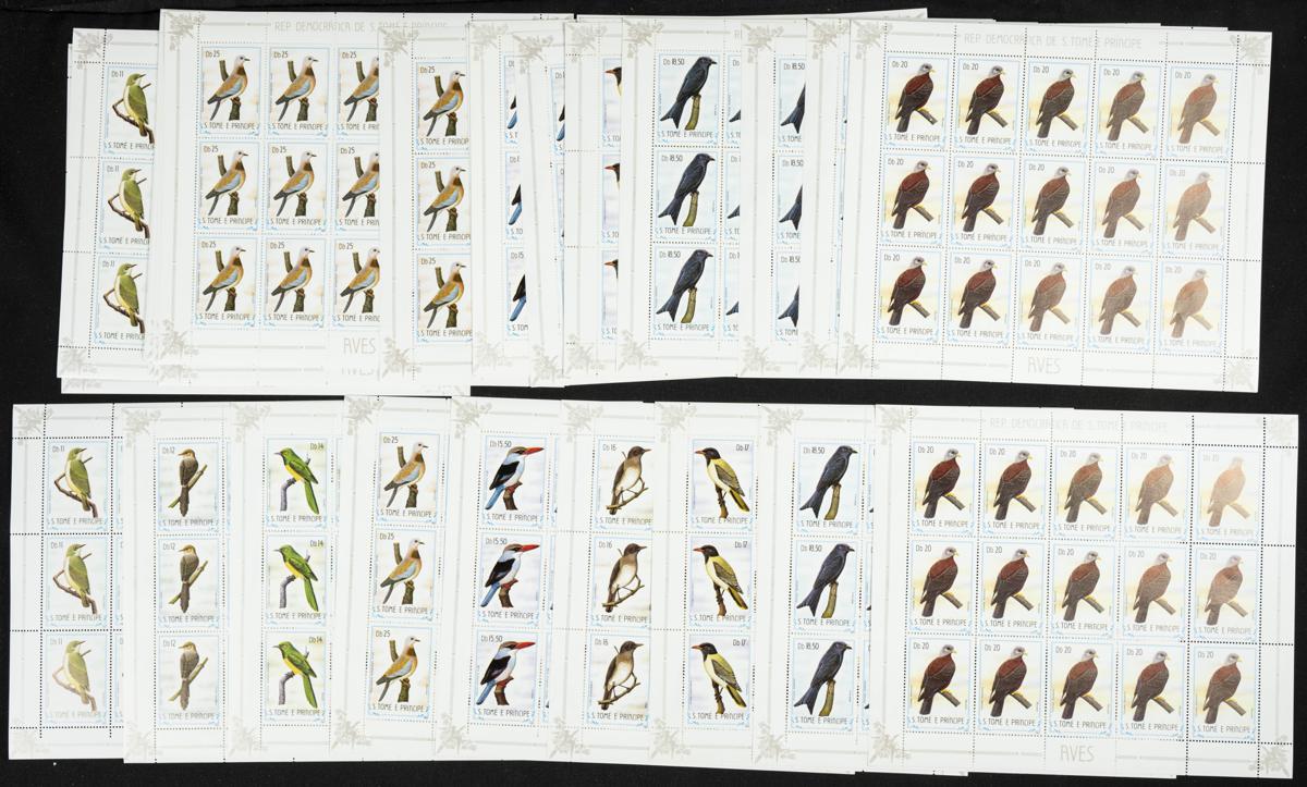 648 | Saint Thomas and Prince. Sets and stamps stock