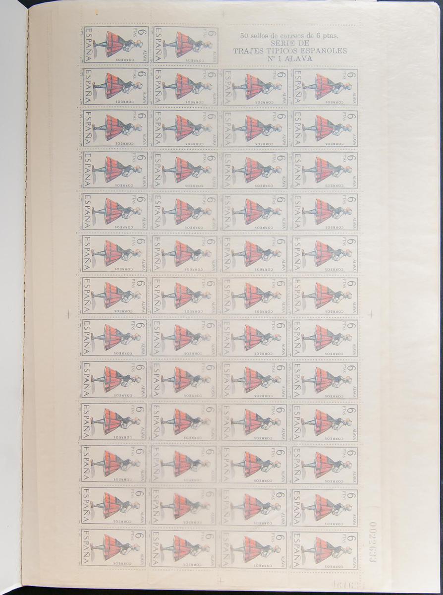 101 | Spanish Collection. Sets and stamps stock
