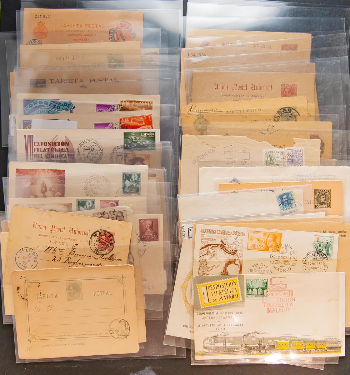 17 - Spanish Collection. Postal History 