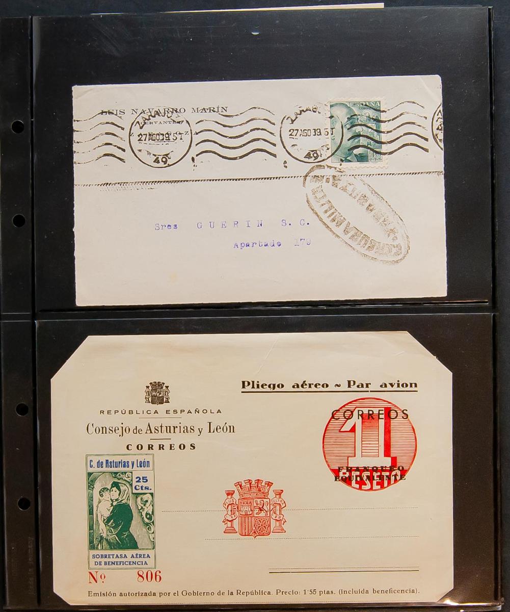 20 - Spanish Collection. Postal History 