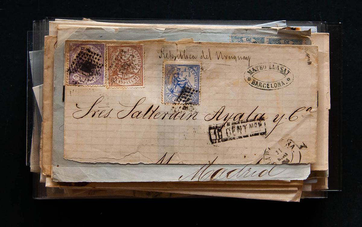 21 - Spanish Collection. Postal History 