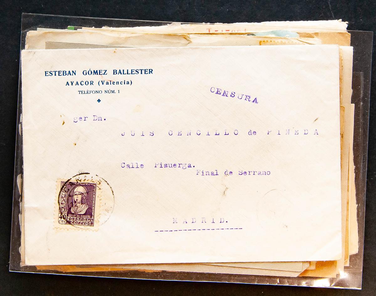 23 - Spanish Collection. Postal History 