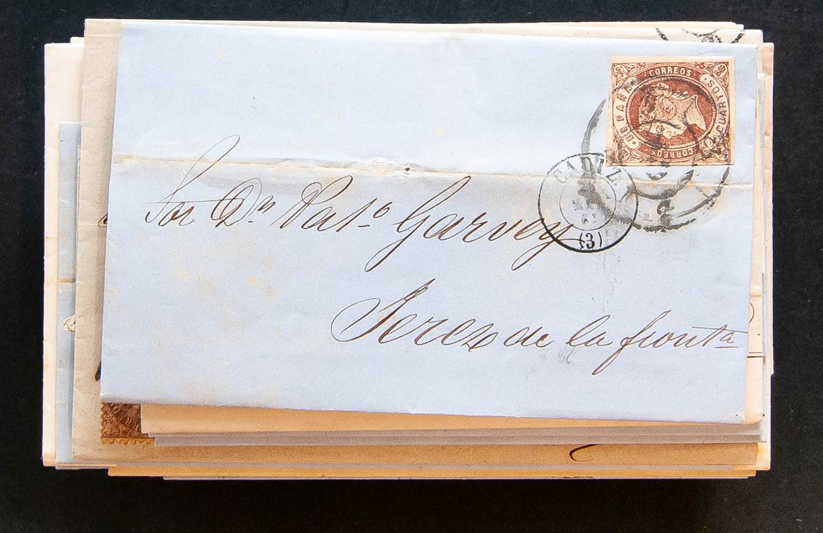25 - Spanish Collection. Postal History 