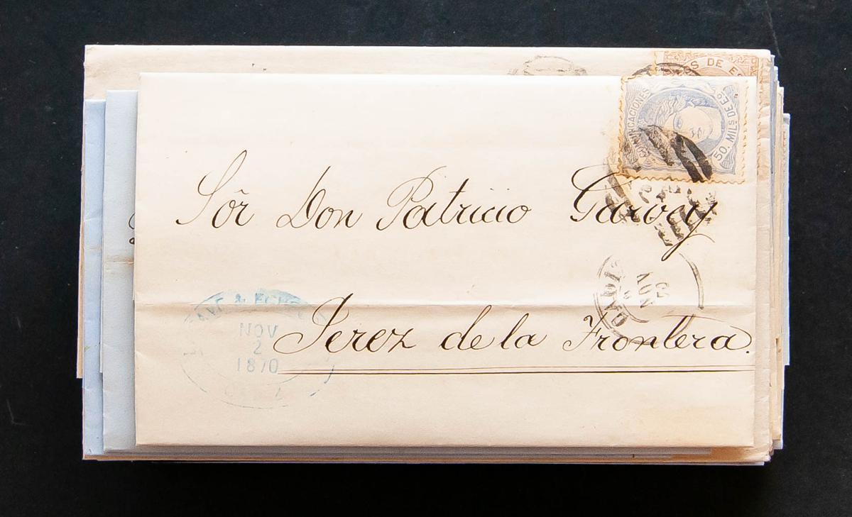 26 - Spanish Collection. Postal History 